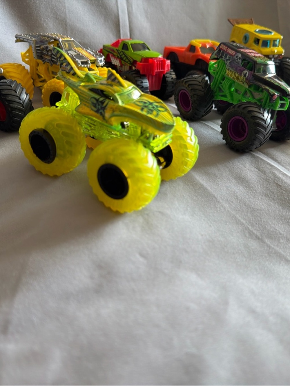 Monster Truck Die Cast Lot Of 9